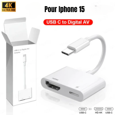 USB C HDMI iPhone 15