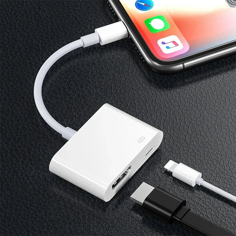 Adaptador HDMI iphone 14 13